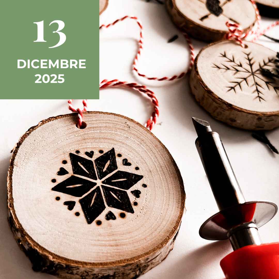 workshop pirografia 13 dicembre natale